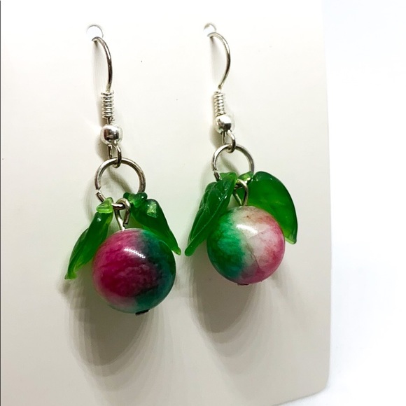 Peach 🍑  Post Earrings - Picture 5 of 7